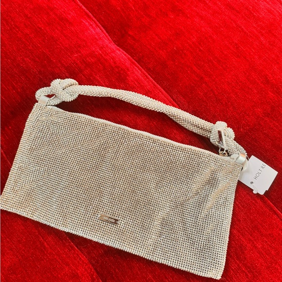 🚨SOLD🚨Cult Gaia Hera Rhinestone Shoulder Bag. - Picture 2 of 6